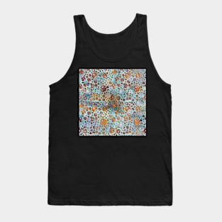 Fantasy lunar surface watercolor print Tank Top